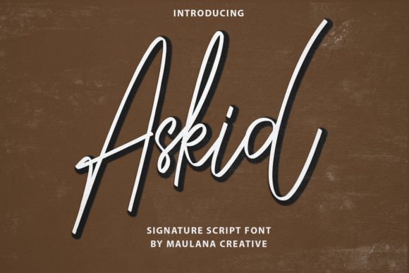 Askid: The Signature Font That Elevates Small Business Branding