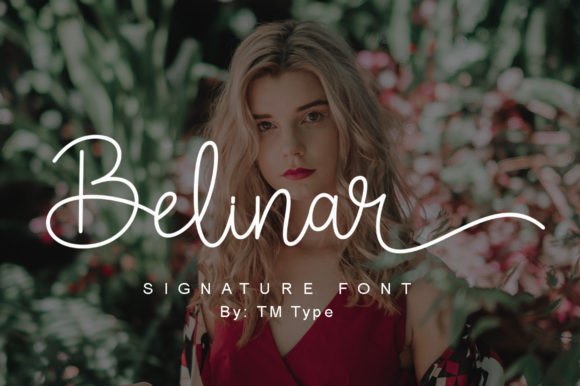 Belinar: A Script Font with Class