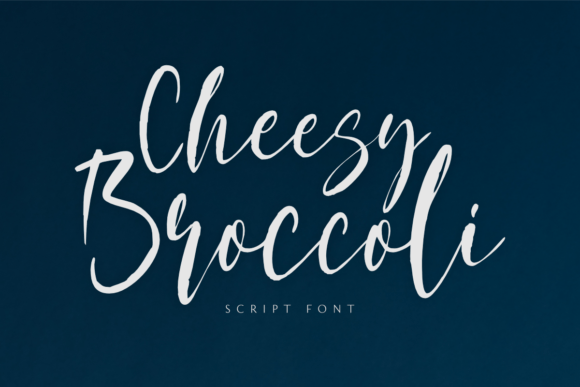 Cheesy Broccoli Font for Eye-Catching Designs