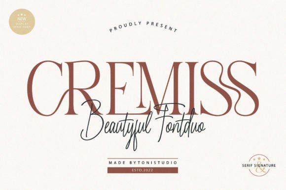 Cremiss Duo: A Versatile Serif Font for Small Business Branding