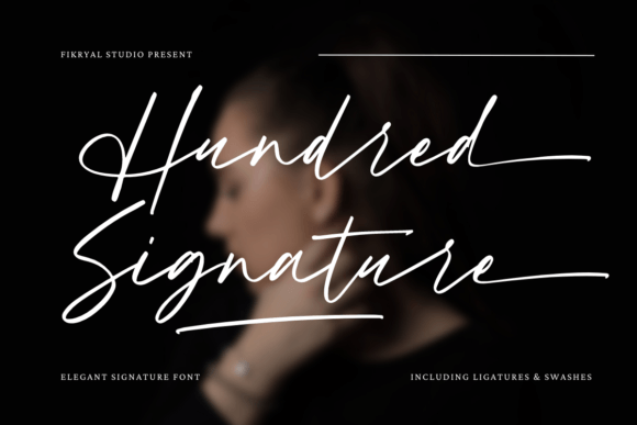 Elevate Editorial Design with the Hundred Signature Typeface