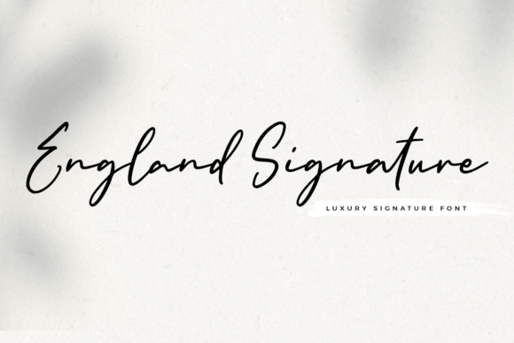 England Signature Review