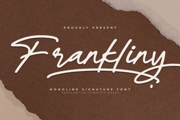 Frankliny: A Versatile Handwritten Font for Modern Web Design