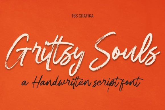 Grittsy Souls: The Perfect Script Font for Handmade Brands