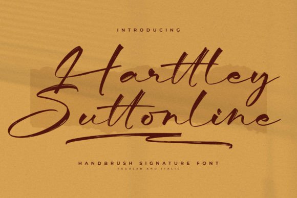 Harttley Suttonline: A Signature Font for Editorial Design