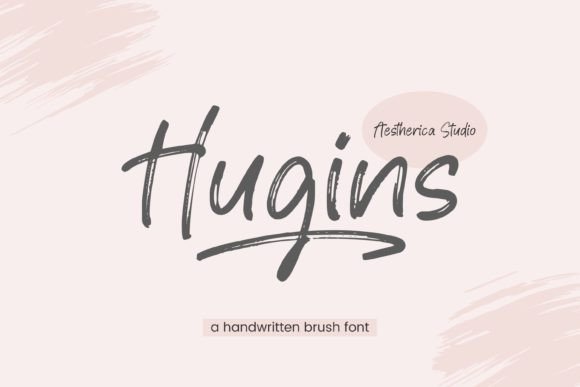 Hugins: A Handwritten Typeface for Modern Editorial Design