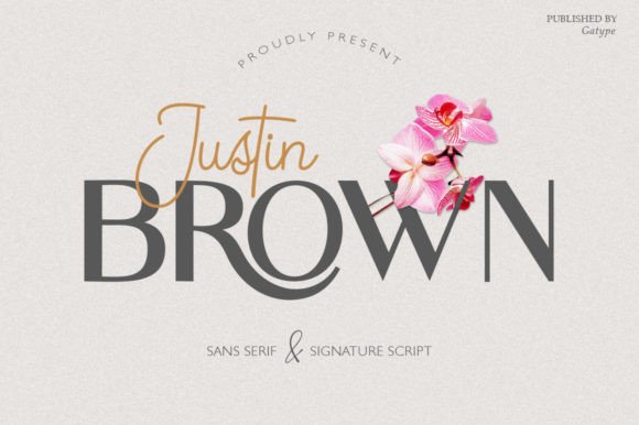 Justin Brown Duo: A Premium Typeface for Modern Web Design