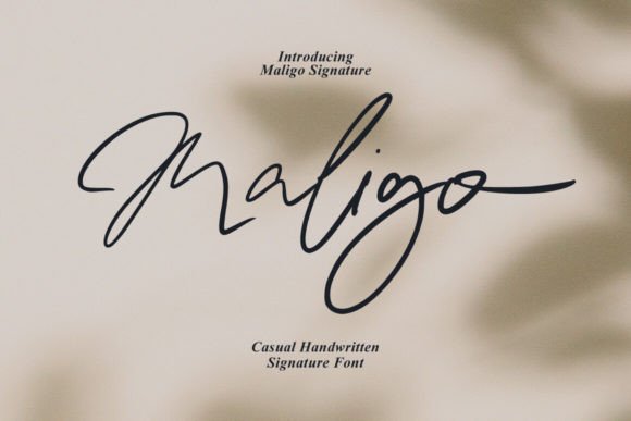 Maligo Font: Elevating Web Design with Signature Style