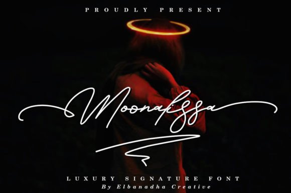 Moonalissa: The Dazzling Script Font for Handmade Brands