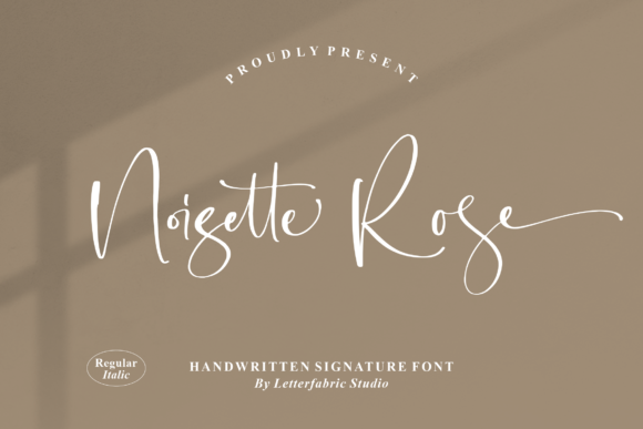 Noisette Rose: A Signature Font for Authentic Branding