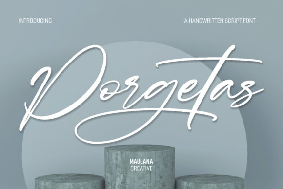 Porgetas: The Perfect Script Font for Handmade Brands