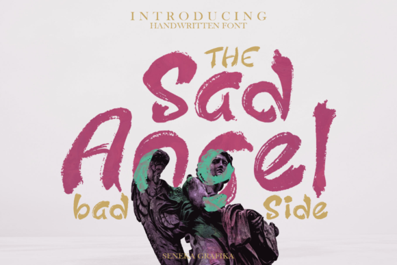 Sad Angel Font: A Small Business Brand Upgrade Story