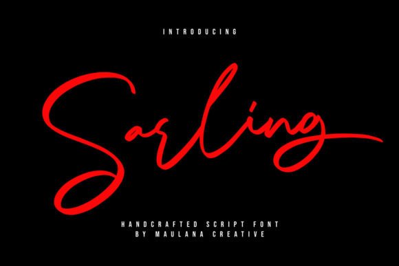 Sarling Font: A Maker's Guide to Script Typography