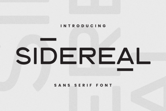Sidereal Font Review: A Wide Sans Serif for Modern Branding