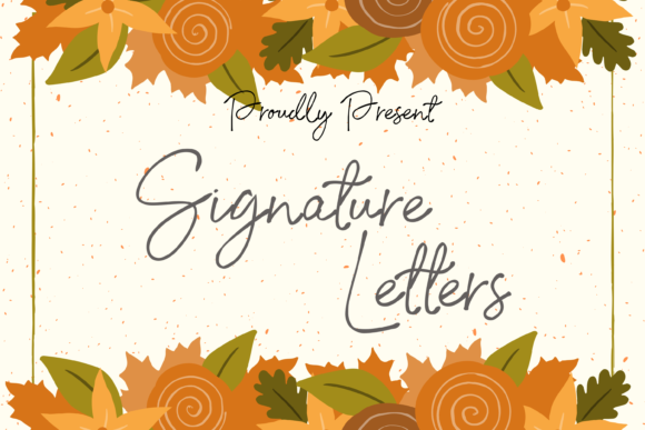Signature Letter Font Review