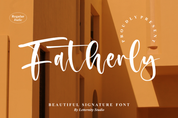 Upgrade Your Brand with the Fatherly Signature Font