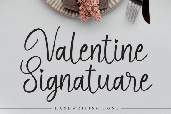 Valentine Signatuare Font for Business