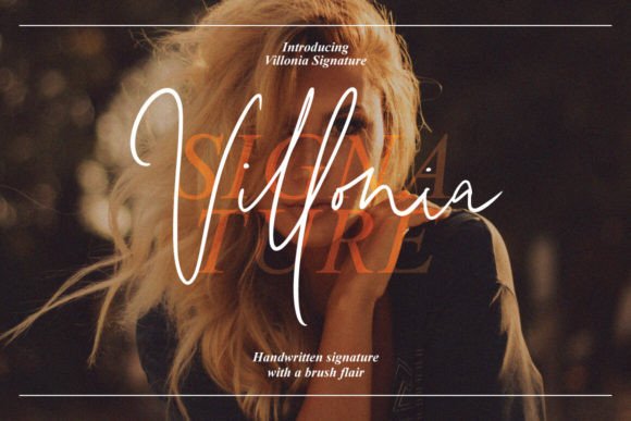 Villonia: The Signature Font That Elevates Your Brand Identity