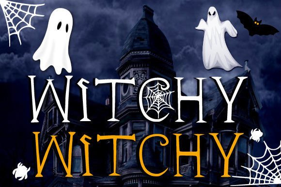 Witchy Witchy: A Playful Serif Font for Spooky Web Design