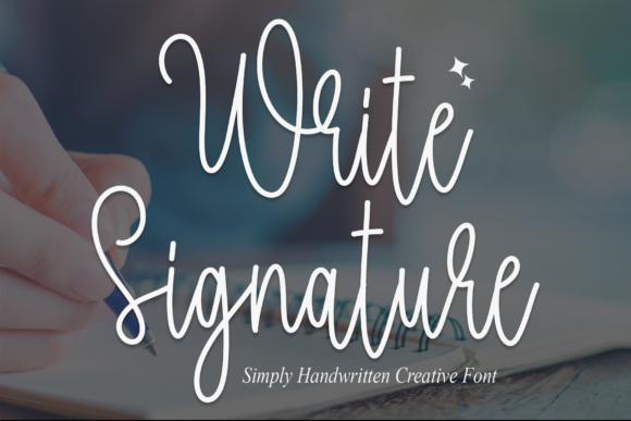 Write Signature: A Stylish Font for Business Branding
